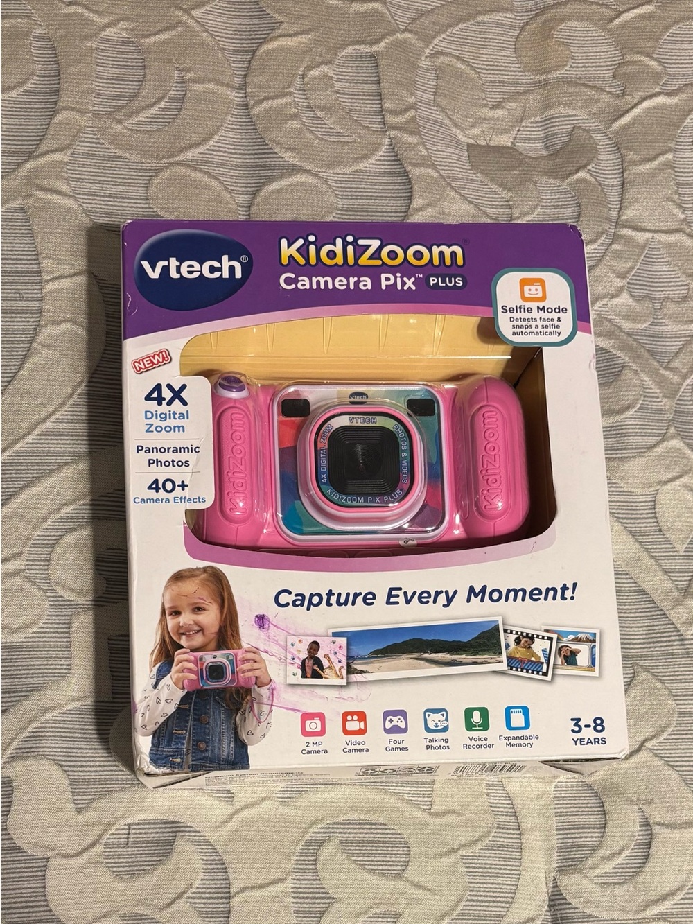 Vtech KidiZoom Camera Pix Plus - Pink Kids Digital Camera